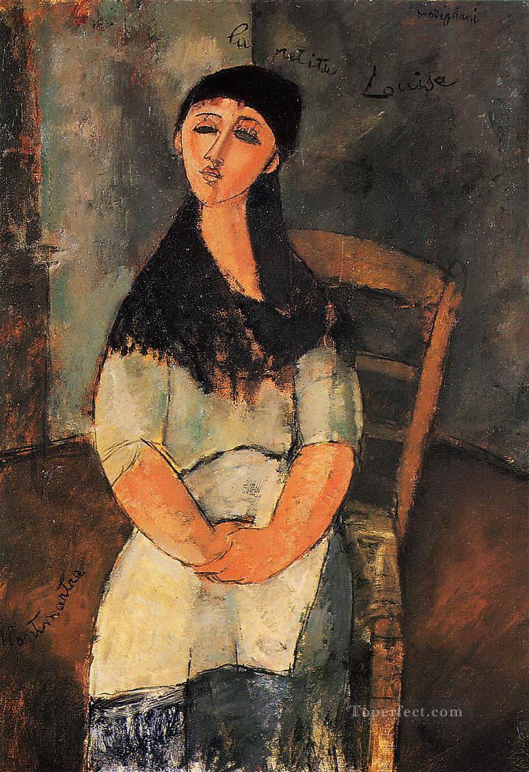 little louise 1915 Amedeo Modigliani Oil Paintings